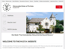 Tablet Screenshot of moth.org.za